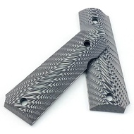 1 Pair G10 Material CNC Tactics 1911 Grips Handle Patch DIY Making Textured Decor Slabs Scales Custo