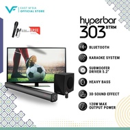 Vinnfier VF Hyperbar 303 BTRM Wireless Bluetooth Soundbar with 3D Sound FM Radio AUX HDMI