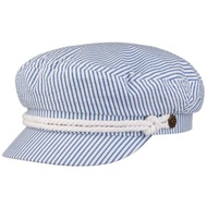 BRIXTON-Blue White Striped Navy Cap [Culture]