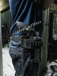 sarung pistol universal/holster airsoftgun/tempat pistol