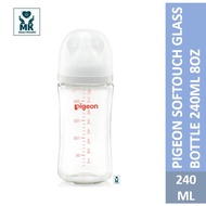 PIGEON SOFTOUCH GLASS BOTTLE 240ML 8OZ
