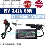 ASUS 19V 3.42A 2.37A 4.74A 4.5*3.0MM P1440F UX481F U481FL B400A PU450C PU500V PU500C 452S PRO 451 P2