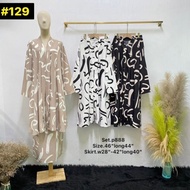 SET KEBAYA P888 CORAK | KEBAYA | KEBAYA LABUH | BAJU RAYA 2024