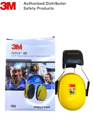 3M ครอบหูลดเสียง Peltor Optime 98 H9A ค่าการลดเสียง 25 เดซิเบล (3MEMOM98H9A)【จัดส่งจากประเทศไทย】