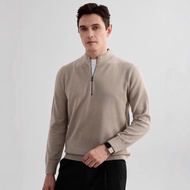 half zipper sweater sweater turtleneck zipper half zip sweater Eternal Law Thick Knit 500g+Machine W