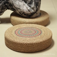 Zen Cushion Cushion Repair Round Household Thickened Worship Buddha Cushion Futon Tatami Japanese Th