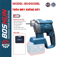 [ HÀNG CHÍNH HÃNG ] Máy Đầm Dùi Bê Tông Pin Boshun BS-DG35BL Đầu Nối Cần 35mm Tấn Số Rung 250hz