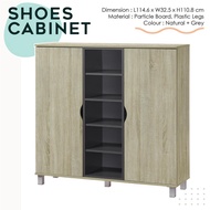 SHOES CABINET 2 DOOR / STORAGE CABINET / SIMPLE SCANDINAVIAN STYLE/SHOE CABINET/SHOE STORAGE CABINET/SHOE RACK