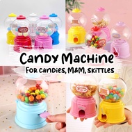 Candy Machine Bubble Gumball Dispenser Sweets Toy Coin Bank Kids Birthday Party GoodieMoney Storage 