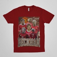 BECKHAM T-SHIRT // BECKHAM T-SHIRT // DAVID BECKHAM // VINTAGE BECKHAM T-SHIRT // MANCHESTER UNITED 