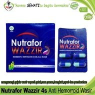 Nutrafor Wazzir Herbal Meredakan Gejala Wasir Ambeien