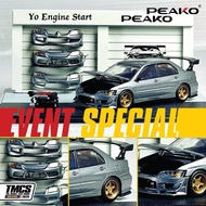 Peako x YES Mitsubishi Lancer Evolution IX Grey + Accessories (TMCS 2025 Exclusive)