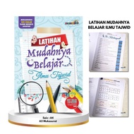 READY STOCK Buku Latihan Mudahnya Belajar Ilmu Tajwid - Jawapan Disediakan