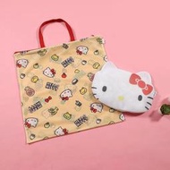 momo限定【HELLO KITTY 萬用洗衣收納袋2入組】(洗衣袋.收納袋.衣物袋.內衣袋.洗衣網.網隔袋.旅行收納)