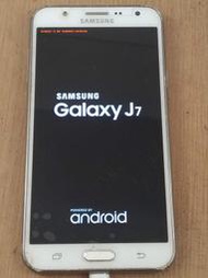 不附電池 /故障機 Samsung Galaxy J7 白色 (SM-J700F/DH) 零件機