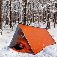 Camping tent 0.3kg lightweight tent emergency tent single person camping emergency tent outdoor tent emergency tent sunshade rainproof tent quick opening tent tent