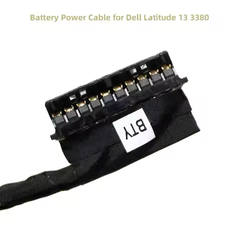 Battery Power Cable Wire Connector Line Replacement for Dell Latitude 13 3380 P80G P80G001 E3380 0WN