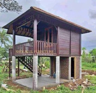 GAZEBO RUMAH PANGGUNG 3M X 5M KAYU JATI