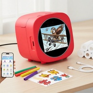Mini Photo Printer Photo Printer Kids Instant Print Drawing Kids Gift Ai Generator Voice Controlled 