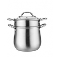 Global House KOCH KITCHEN ซึ้งนึ่งสเตนเลส 28 ซม. APPLE รับประกันของเเท้