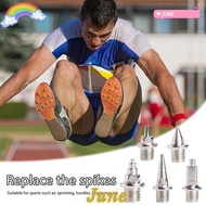 JUNE1 16Pcs Shoes Spikes, Field Sprinting Shoe Studs, Steel Track Field Cross Country Track Spikes