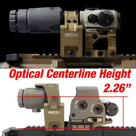 UNITY Tactical Fast FTC OMIN 2.26 Optic Riser Mount For Aimpoint T1 T2 EOTECH 558 Holographic Sight 