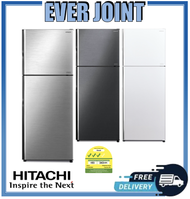 HITACHI R-VX480PMS9 [407L]  2-Door Top Freezer Refrigerator