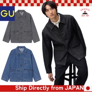 GU Men's Denim Work Jacket【Direct from Japan】