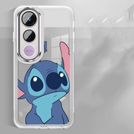 Vivo เคส Y04 Y29s 5G มีสไตล์เคสคริสตัลเครือบเคสเคสกันกระแทกเลนส์ฝาปิดโทรศัพท์ลายสัตว์ประหลาดแบบเหลว