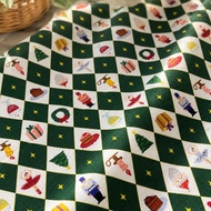 Cotton Fabric 1 Made in korea Width 58 Inches Thick Material Cut To 1/2 Meter At A Time Can Be Conti