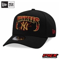 NEW ERA 9FORTY A-FRAME NEW YORK YANKEES BLACK HAT SNAPBACK CAP
