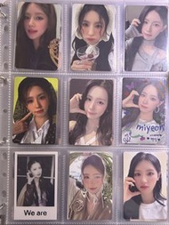 gidle miyeon 特典小卡