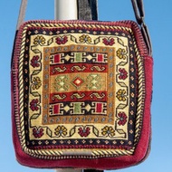 編織羊毛側背包 民族風側背包 kilim斜背包-土耳其地毯編織地毯包