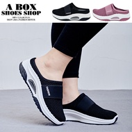 Plaid Shop * [AN168] Comfortable Latex Insole/Shock-Absorbing Air Cushion Front 2 Rear 4CM Casual Sh