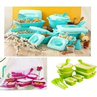 HML - AQUAMARINE PRASMANAN SERVING SET | KOTAK PIKNIK 6 SET AQUAMARINE