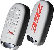 392 Silicone Key Fob Cover for Dodge Charger Challenger SRT Hornet R/T Dart Durango Journey and Jeep