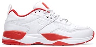 DC Men's E.Tribeka S Js Shoes,9D,White/Red