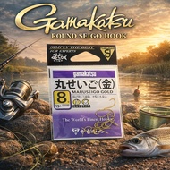 Gamakatsu Round Seigo Hook - Gold #8 to #18 Fishing Hook