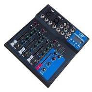 Mixer 4Ch สเตอริโอมิกเซอร์ 4ช่อง ผสมสัญญาณเสียง/แต่งเสียง รุ่น TDP-MG-04BT