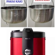 Sarangan Low Carb Stainless Steel Steamer for Philips Rice Cooker Hd 3128 / Hd 3138 / Hd 3132/ Hd 31