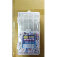 *** TL503 Pass Collection Long Storage Box (Extra Large C) Capacity 0.95L 32 Small Compartments/31.1
