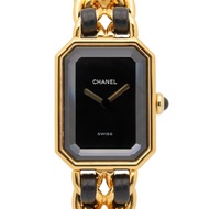 【二手】香奈兒 (Chanel) CHANEL 腕錶 Premiere M H0001 黑色鍍金皮革 Premiere M 女士腕錶 A