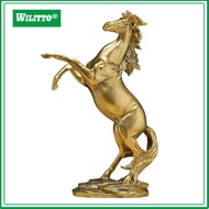 Resin Horse Sculpture Miniature Horse Statue Handcrafted Realistic Horse Figurine Resin Statue Farm 