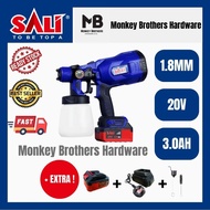 8820F Sali 20V 3.0ah 1.8mm 800ml Professional Quality Cordless Spray Gun