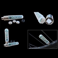 Bicycle led light valve 03 running text