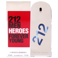 212 Heroes Forever Young Men EDT Spray 1.7 oz Carolina Herrera 212 Heroes Forever Young Men EDT Spra