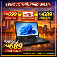Lenovo ThinkPad W530 Workstation (Intel Core i7-3rd Gen | 8GB RAM | 128GB SSD | 15.6" FHD | Nvidia