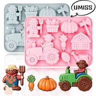 UMISTYDREAM9IQ0 Mousse Cake Mold,  Theme Flexible Chocolate Dessert Mold, High Quality 9 Options Reu