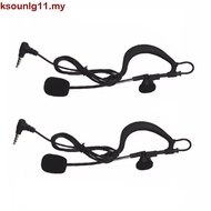 KSOUNLG11 Football Referee Headset, 3.5mm Jack Full Duplex Judger Headphone, Headset Accessories Con