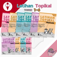 Topical Training SK Year 1-6 - B.Malay/English/Matematics EPH eph book